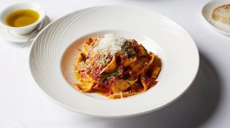 Pappardelle Bolognese at Prime 1024 in Roslyn.