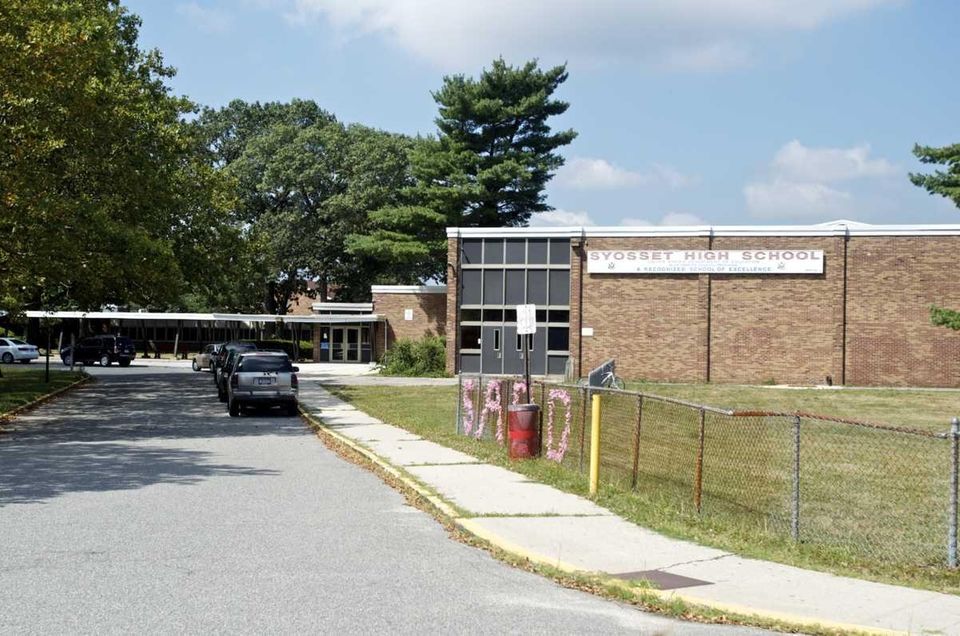 Syosset High School is located on Southwoods Road.