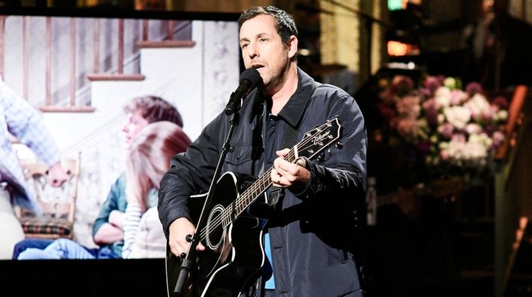 Adam Sandler sings a moving tribute to Chris