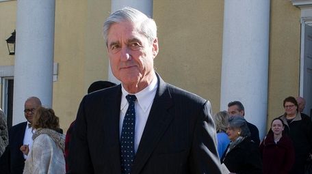 Special counsel Robert Mueller in Washington on March