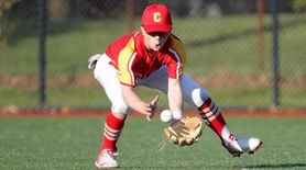 Sawyer Duarte #4 of the Chaminade Flyers makes