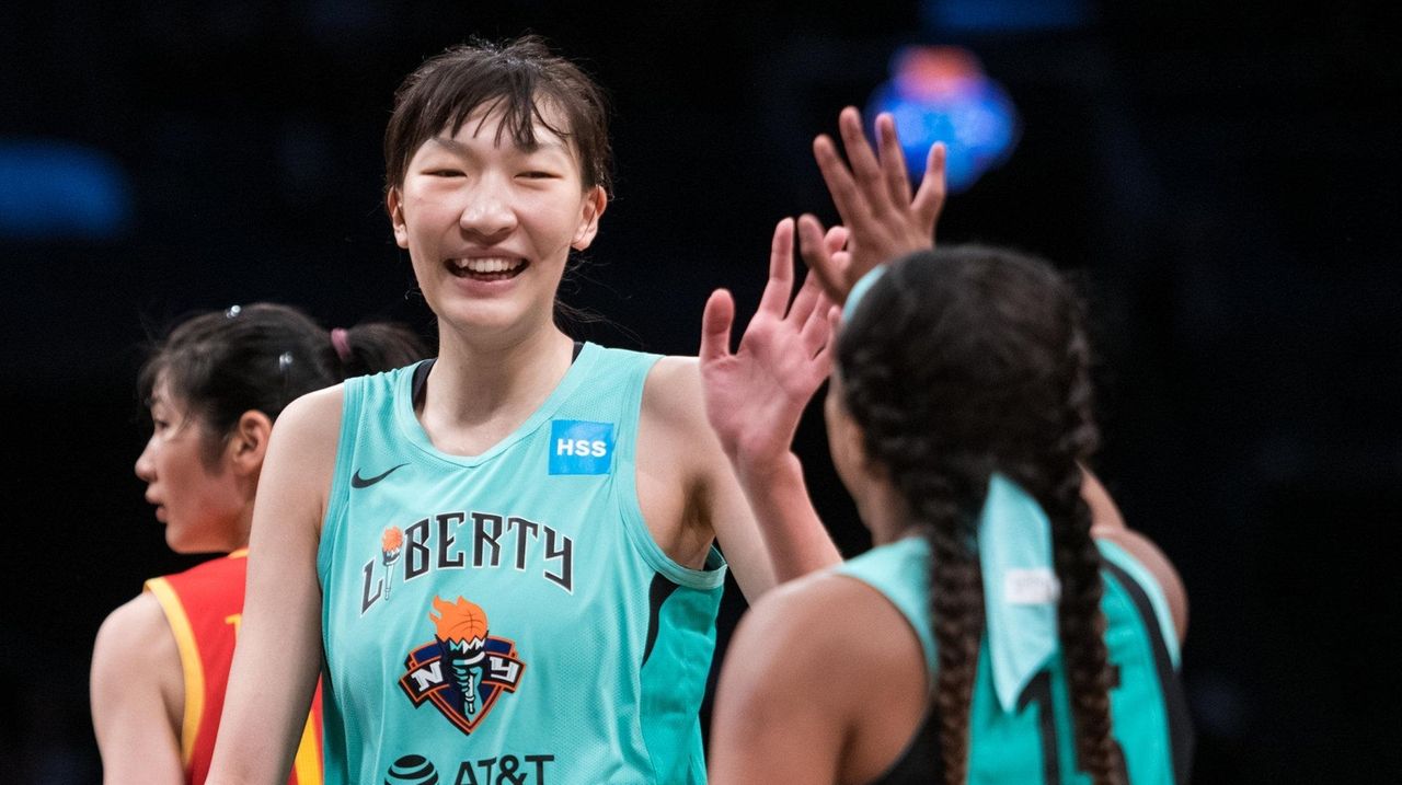 Han Xu scores 19 for Liberty in win over Chinese National Team | Newsday