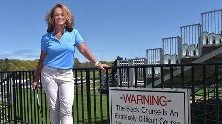 Kelley Brooke, head golf professional at Bethpage State
