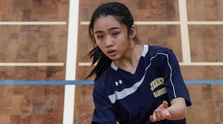Allison Ng of Jericho wins the Nassau girls