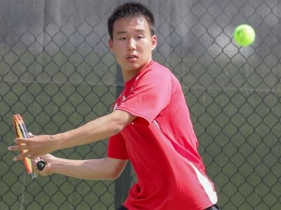 Michael Han of Half Hollow Hills East competes
