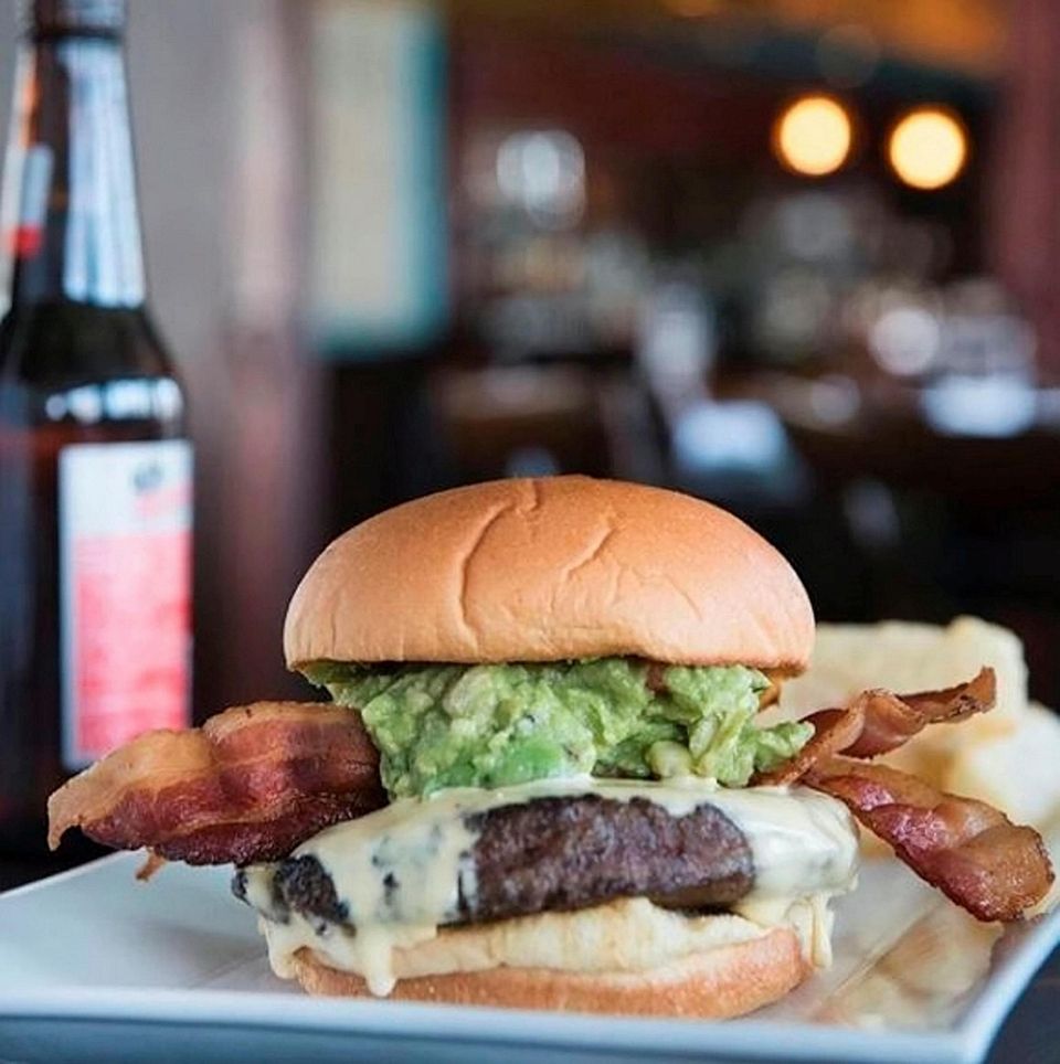 The Union Cantina bacon burger presaged the menu