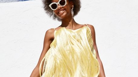 Living on the fringe: Fun, fringy frock turned