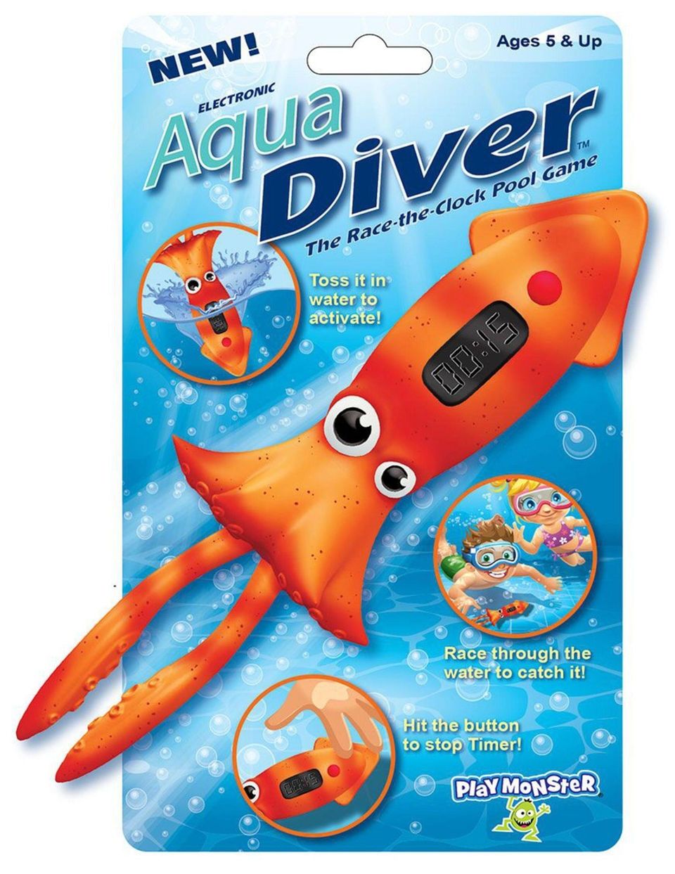 Once you toss the Aqua Diver into the