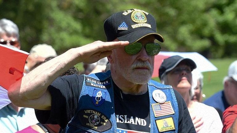 World War II U.S. Navy armed guard veteran