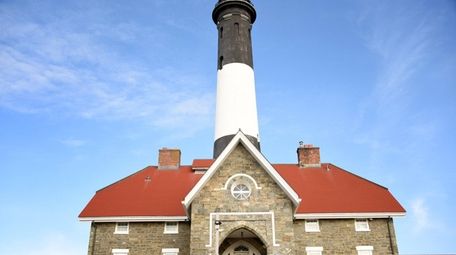 The Fire Island Lighthouse, seen on Jan. 12,