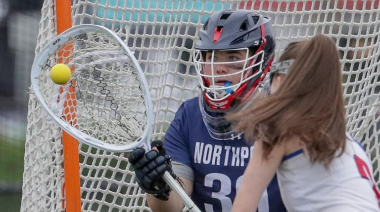 Northport's Claire Morris makes one of her 10