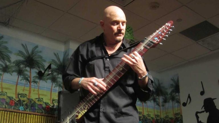Steve Adelson of the Steve Adelson Stick-Tet performs