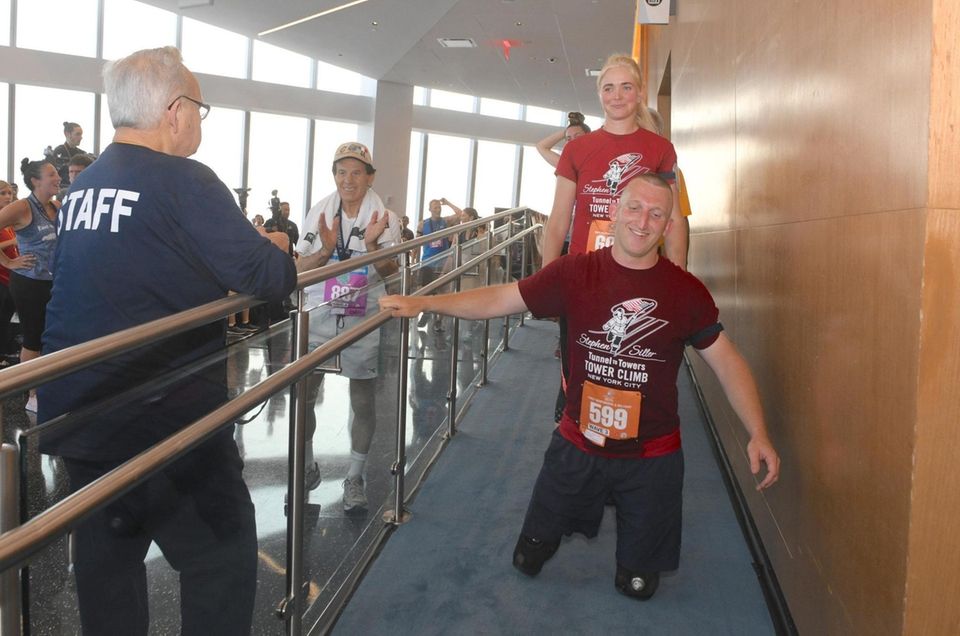 Hundreds of runners made their way to the