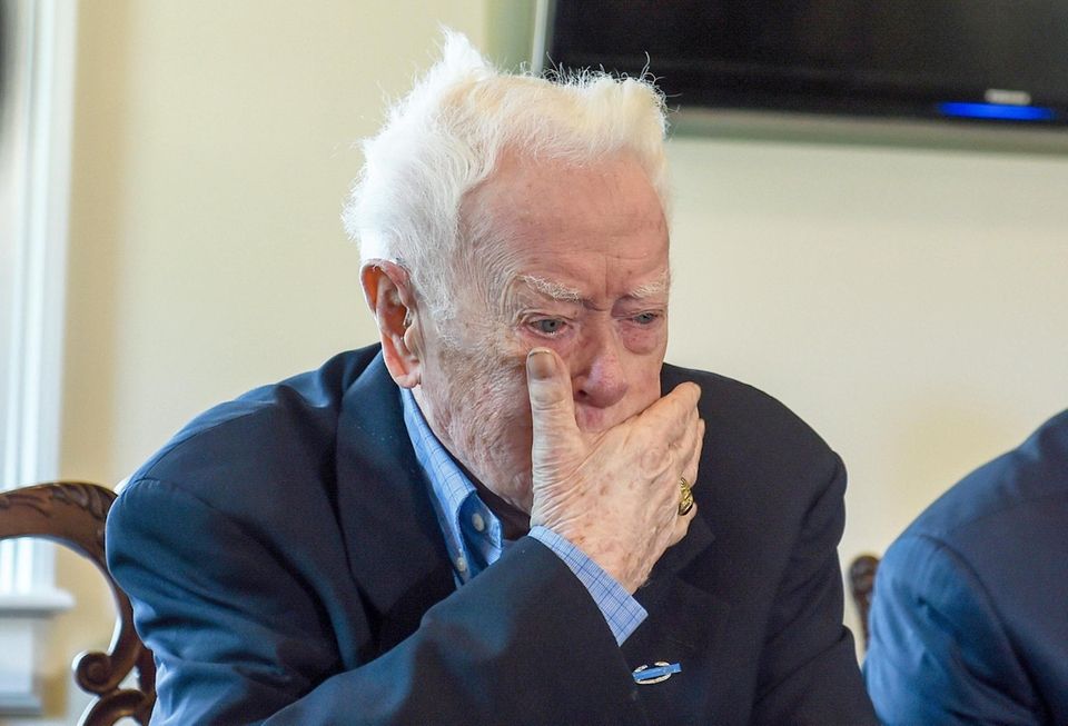 John McHugh, 95, of Whitestone, Queens, a U.S.
