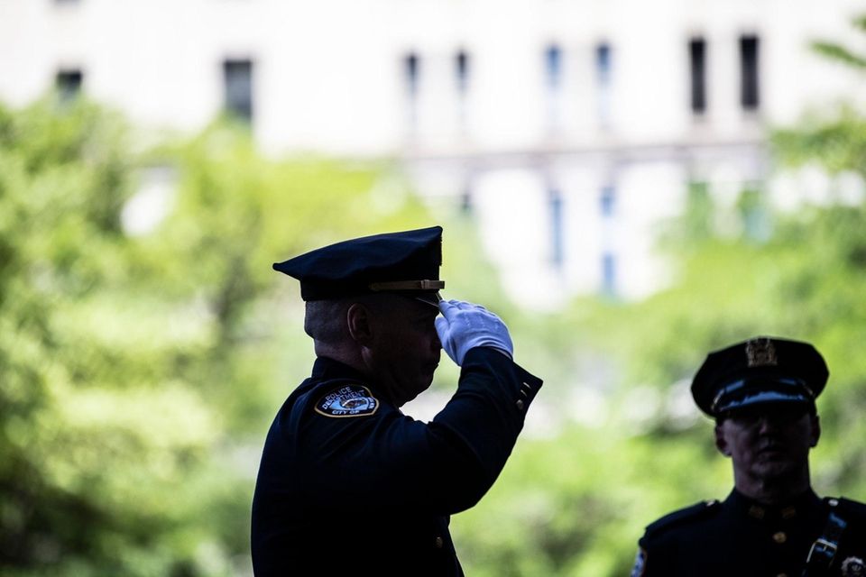 Medal Day Ceremony at One Police Plaza, Tuesday