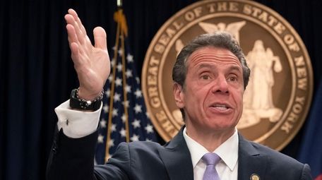 Gov. Andrew M. Cuomo, seen here on May