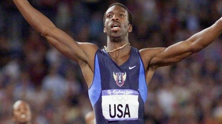 Michael Johnson, who in Atlanta in 1996 broke