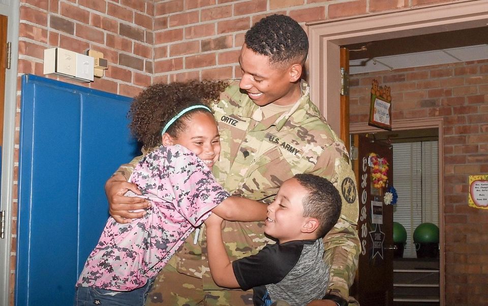 US army military police officer Eric Ortiz, is