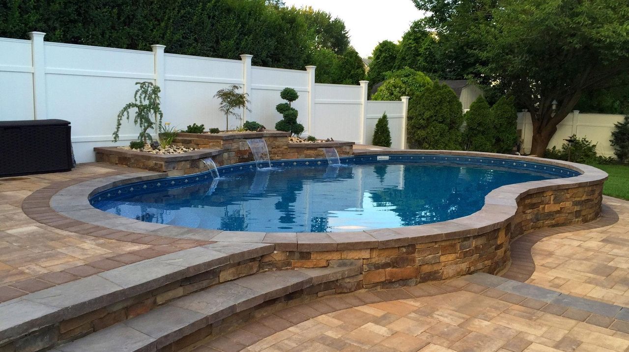 The Latest Trends In Aboveground Pools, Above Ground Pool Costs York Park