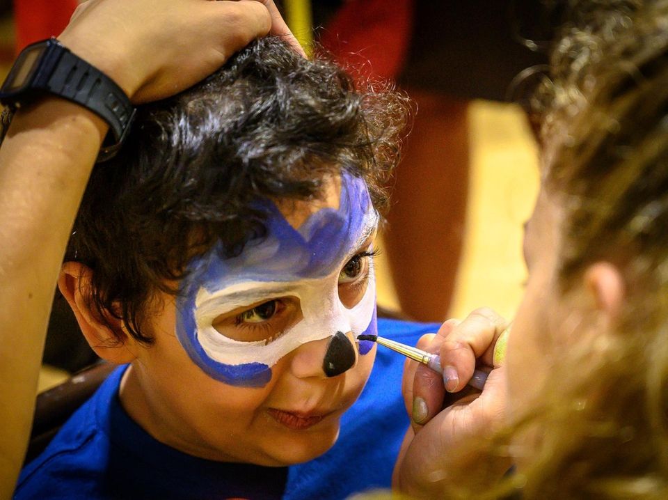 Caleb, 6, a student at Premm Learning Center,