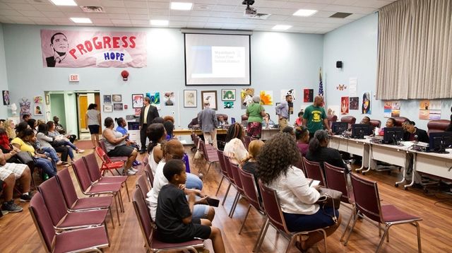The Wyandanch school board approved a $69 million... The Wyandanch school board approved a $69 million