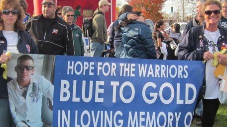 Long Island Blue Star Moms Sandy Seitz and