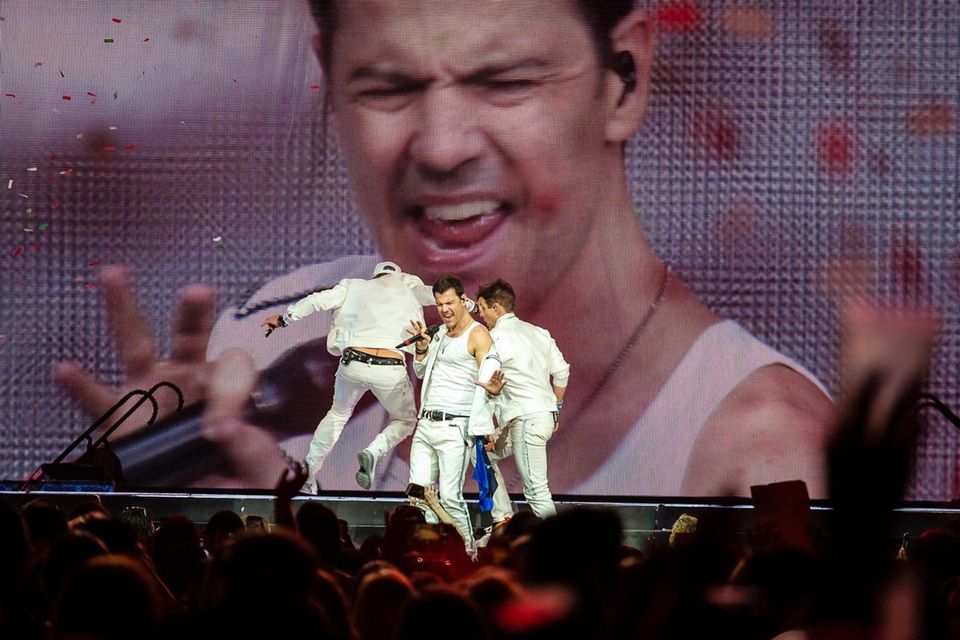 New Kids on the Block perform at Nassau