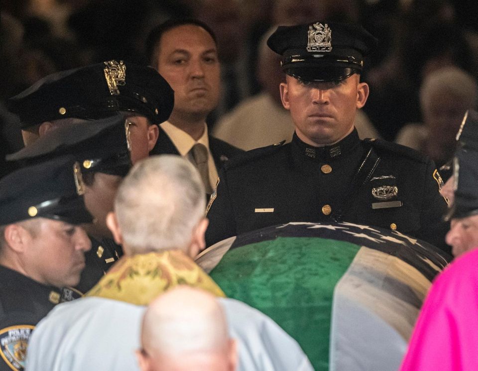 The body of Luis Alvarez, a former NYPD