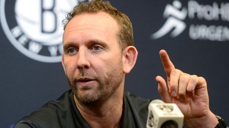 Nets General Manager Sean Marks and Head Coach