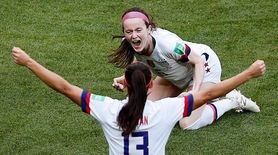 United States' Rose Lavelle and United States' Alex