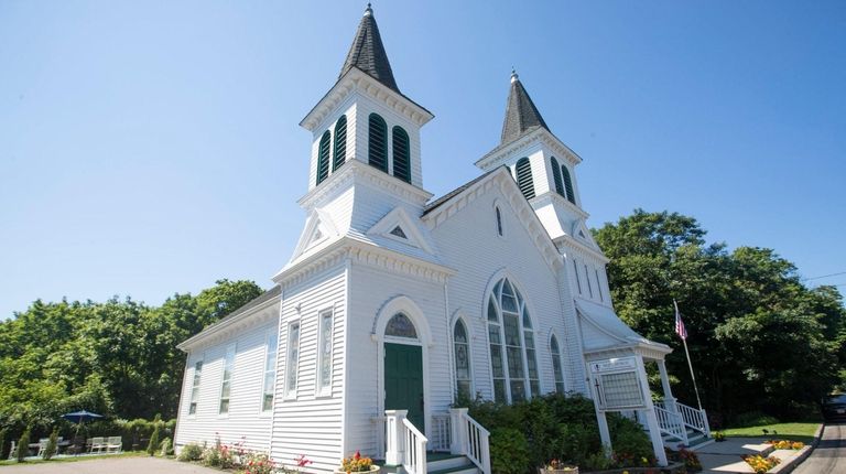 A church on Main Road in East Marion.
