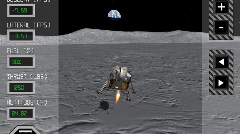 In Eagle Lander 3D, players must guide a