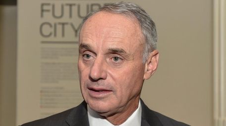 MLB commissioner Rob Manfred at the Museum of