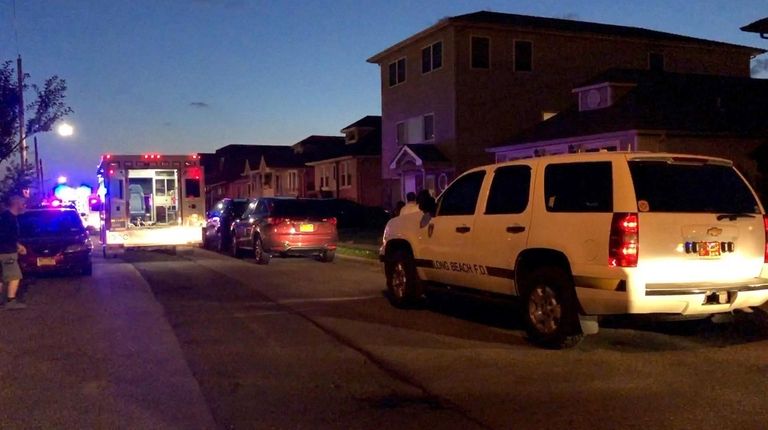 Nassau County police are investigating a possible drowning