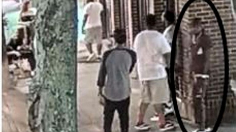 Suffolk County police are looking for the man,