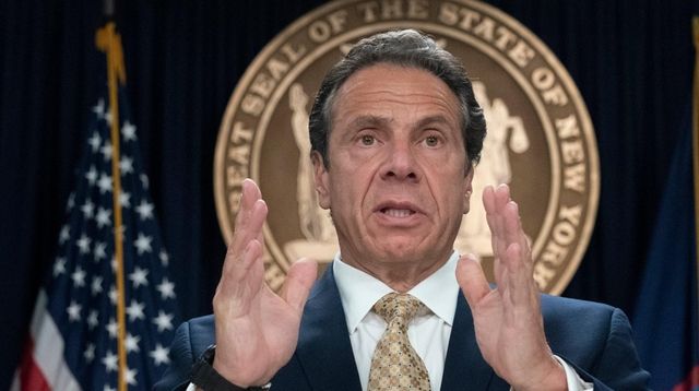 Gov. Andrew M. Cuomo at a news conference... Gov. Andrew M. Cuomo at a news conference