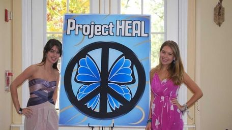 Liana Rosenman, of Commack, and Kristina Saffran, of