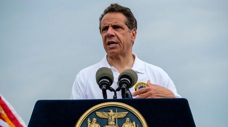 Gov. Andrew M. Cuomo, seen July 2, signed
