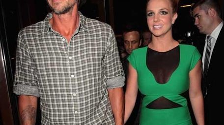 Britney Spears and Jason Trawick.