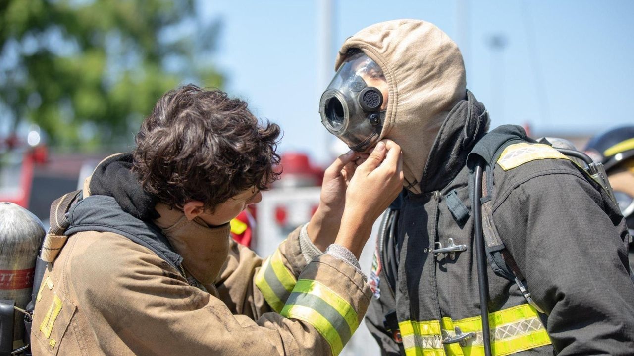 The Nassau County Junior Firefighters held its fifth Camp Fahrenheit