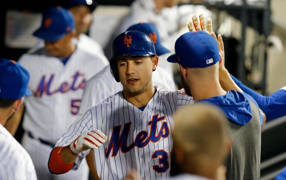 Michael Conforto #30 of the New York Mets
