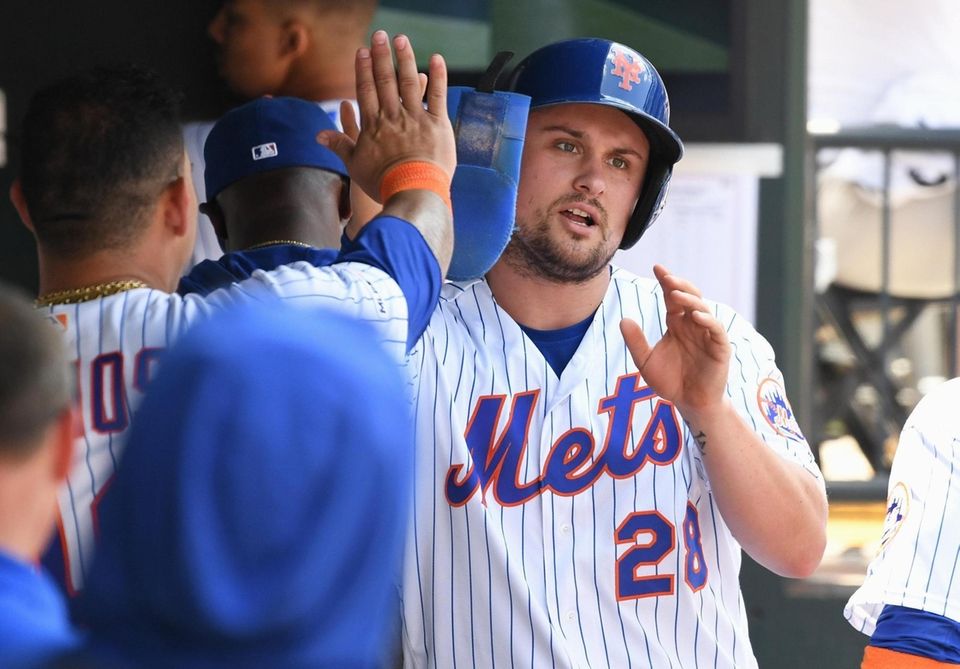 New York Mets left fielder J.D. Davis is