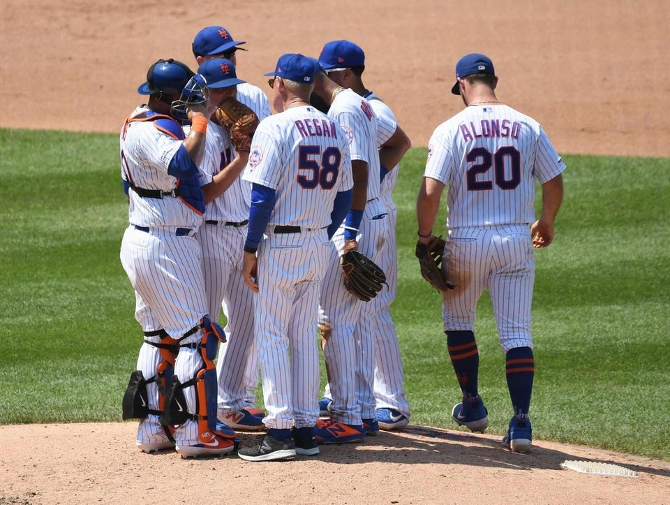 New York Mets interim pitching coach Phil Regan