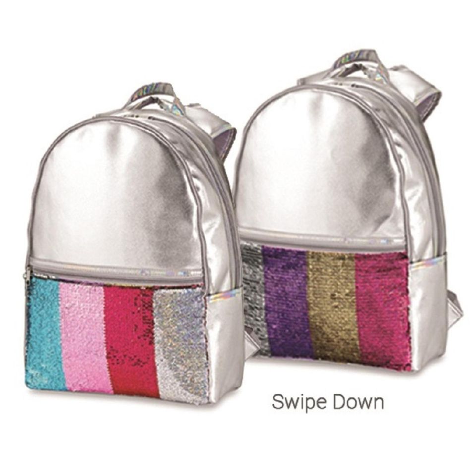 The top half of this trendy bag is