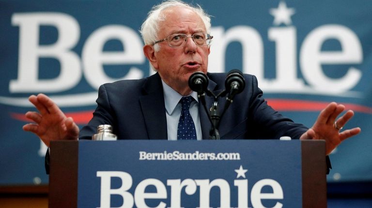 Democratic presidential candidate Sen. Bernie Sanders (I-Vt.), speaks