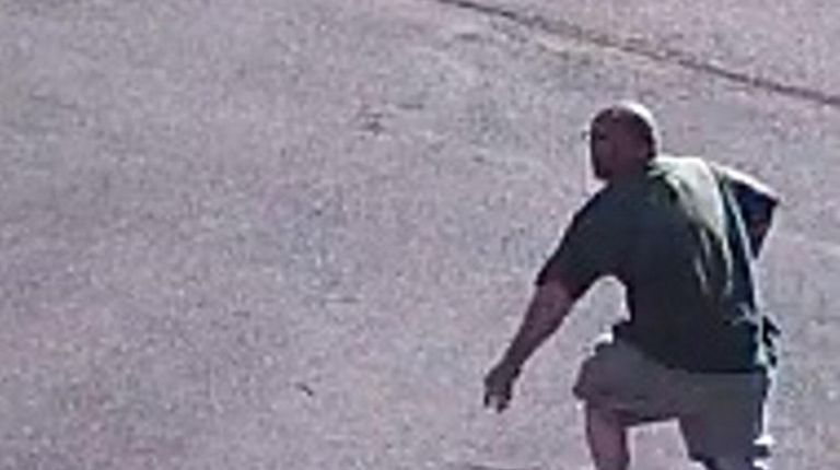 Suffolk County police say a man broke into