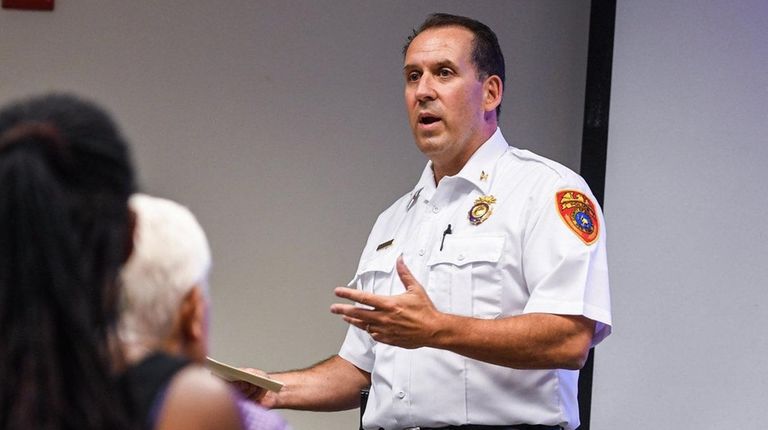 Kevin Kane, commanding officer of the Suffolk police