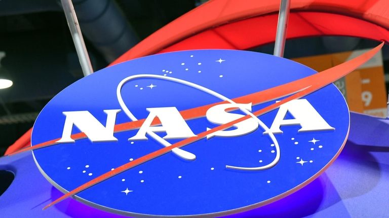 The NASA logo is displayed at the agency's