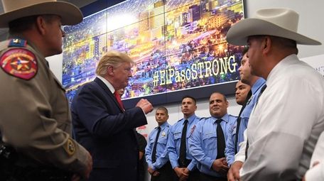 President Donald Trump on Wednesday at the El