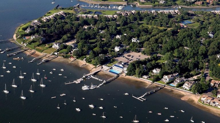 Northport Harbor, seen here on July 1, received